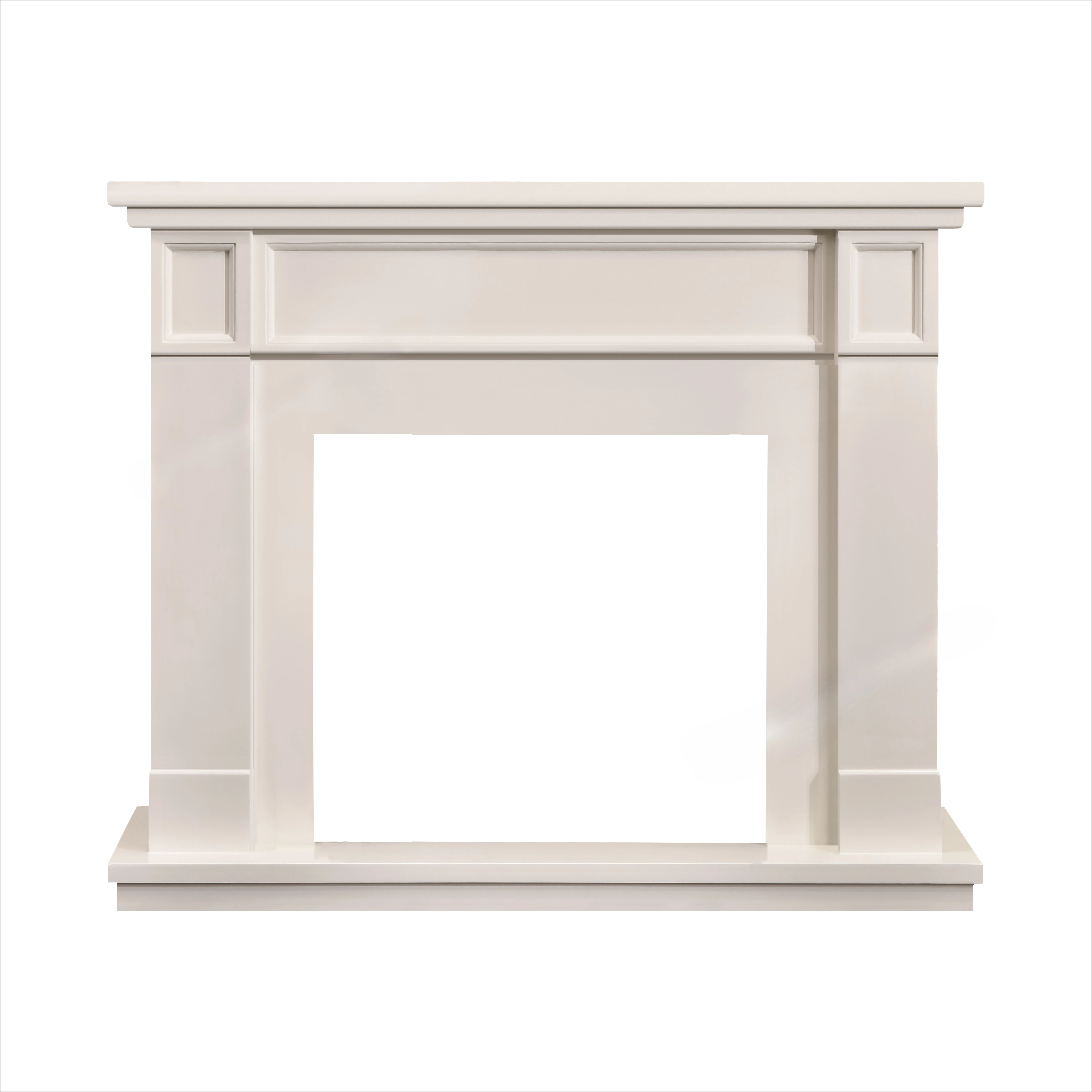 Modern Indoor White Marble Stone Free Standing Decor Flame Electric Fireplace With Mantel Low Set Electric Fireplace Mantle