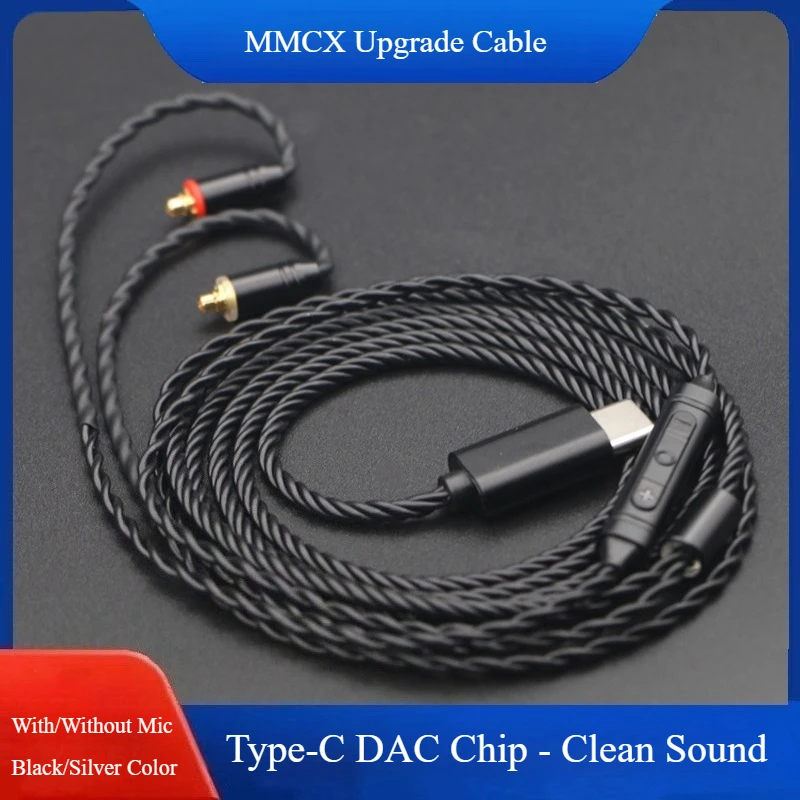 

Кабель для обновления порта Typec с микрофоном для наушников «сделай сам» 215 535 ue900s n3ap mmcx