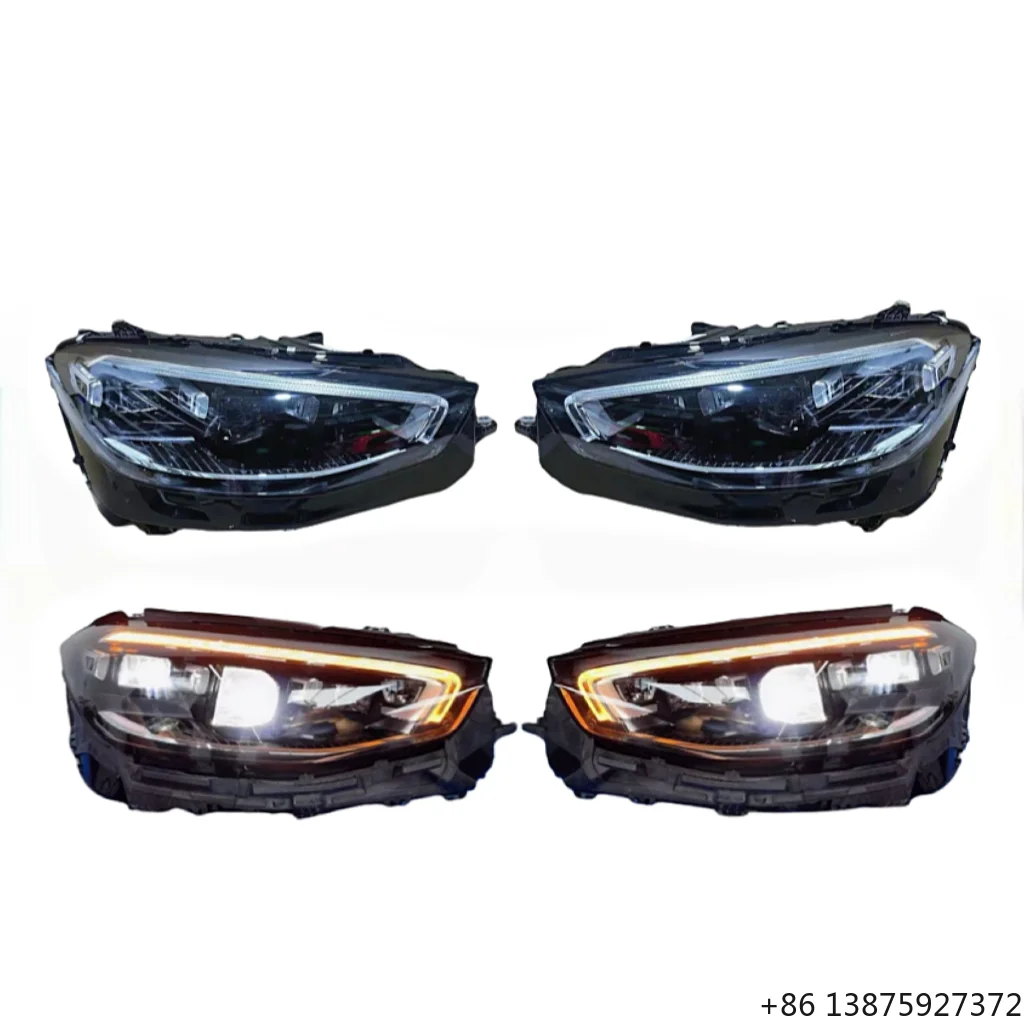 

High-quality 12V White LED Headlights Suitable for S-Class W223 6000k Color Automotive Lighting System