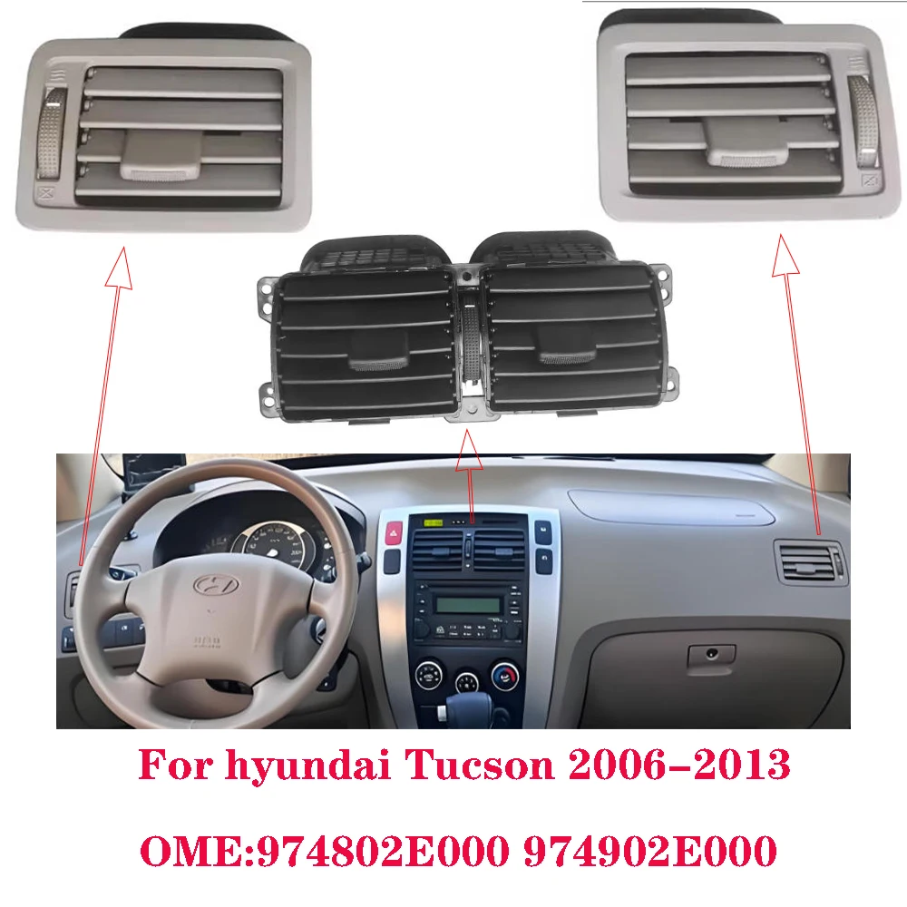 

974802E000 974902E000 для Hyundai Tucson 2006-2013 приборная панель воздуховыпускное отверстие воздушное сопло верстак выходное отверстие кондиционера