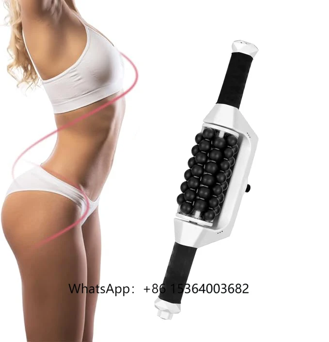 

High Frequency Rolling Massage Electric Lymphatic Drainage Rolling Beads Cylinder Muscle Massager