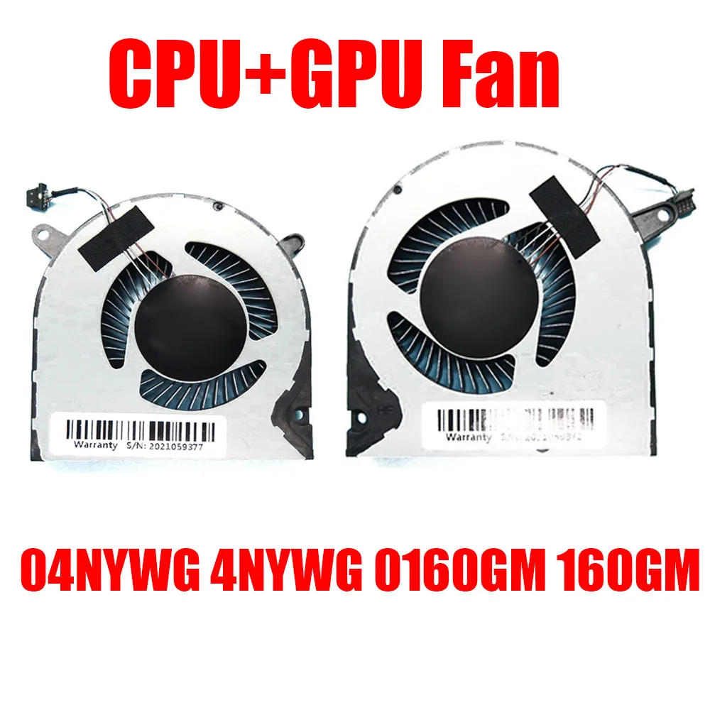 

Laptop CPU GPU Fan For DELL G3 15 3590 023.100GA.0011 023.100G9.0011 04NYWG 4NYWG 0160GM 160GM New