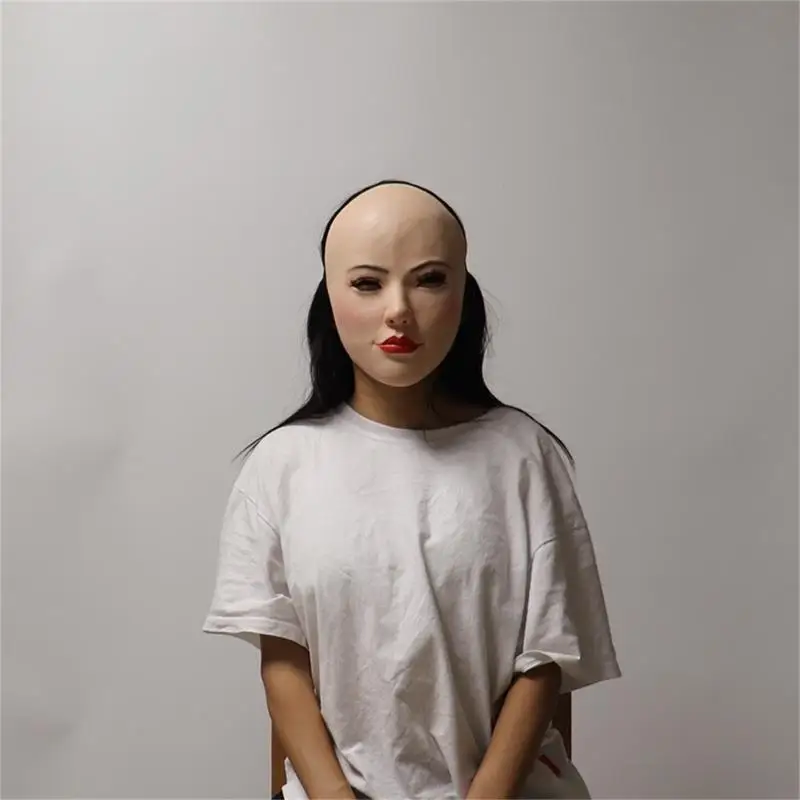 Disfraz travesti para mujer, disfraz para hombre, máscara fantasía, máscara Cosplay Halloween