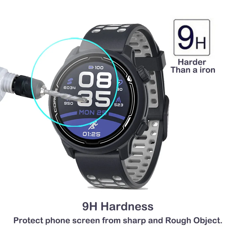 2pcs For COROS PACE 3 APEX Pro APEX 46mm 42mm Pace 2 Tempered Glass Screen Protector Tempered 9H 2.5D Premium Film
