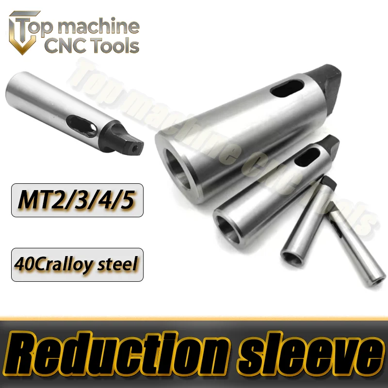 

Переходник-втулка Морзе MT1 MT2 MT3 MT4 MT5 для сверлильных патронов и инструментов с конусом Морзе