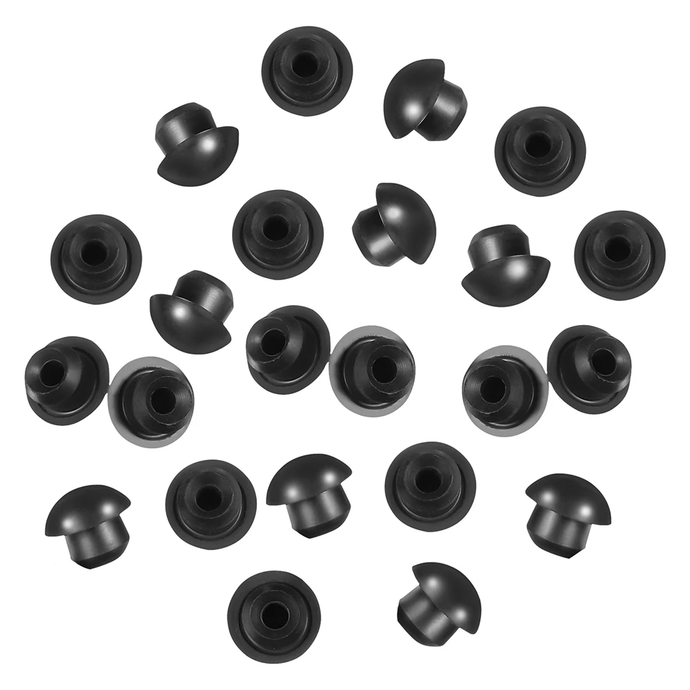 

24pcs Oil Seal Floor Jack Repair Black Rubber Plugs Prevent Leaks Easy Installation Hydraulic Seals-Compatible Models JACK TOOLS