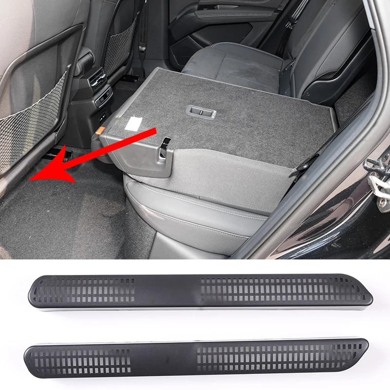 

For Audi Q4 E-Tron 2022 Under Seat Air Vent Anti-blocking Dust Cover Car Interior Decoration Accessories