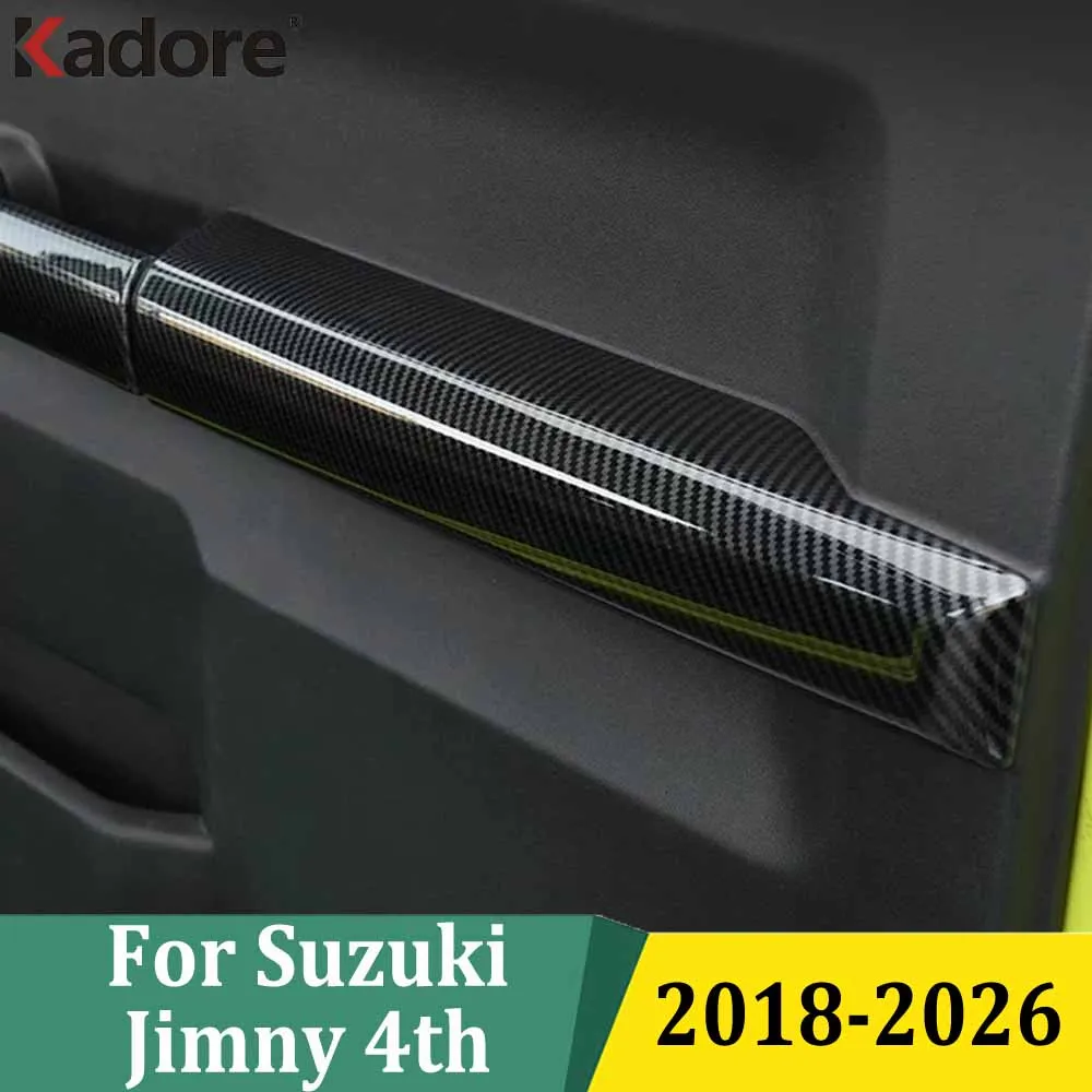 For Suzuki Jimny 4th 2018-2026 Interior Side Door Handle Trim Cover Door Panel Decorative Molding Line Car Styling Accessories