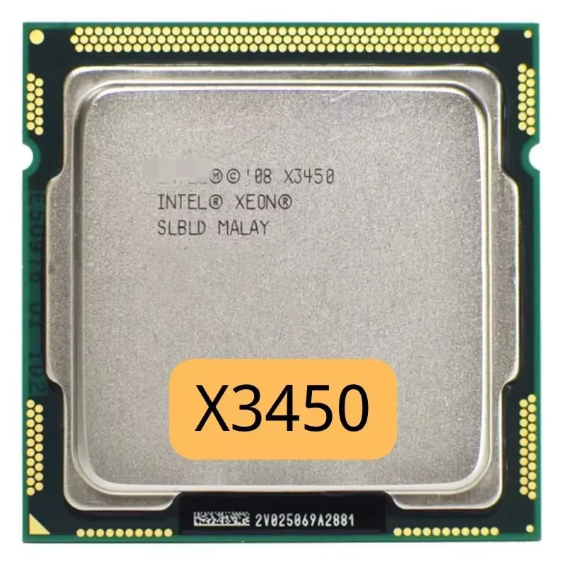 Xeon X3450 SLBLD Quad Core 2.66GHz 8M 2.5GTs Socket LGA 1156 CPU