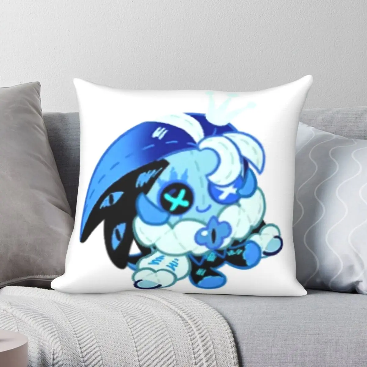Shadow Milk Cookie Run Square Pillowcase Polyester Linen Velvet Creative Zip Decorative Pillow Case Bed Cushion Cover