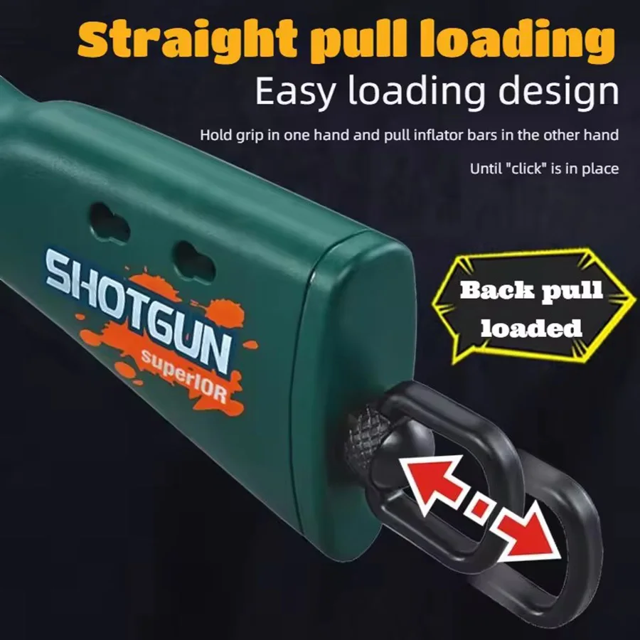 Pistolet zabawkowy Mini S686 z wystrzeliwanymi nabojami, na miękkie kulki, ładowany ręcznie, do gier sportowych na świeżym powietrzu, strzelania CS, broń dla dzieci i chłopców, prezent.