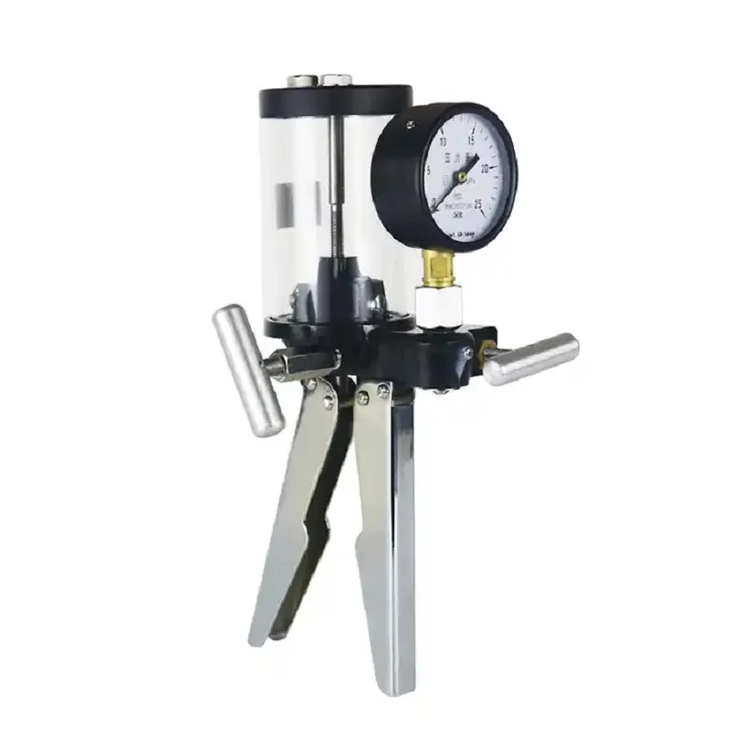 250Bar Manual Pressure Test Digital Portable Manual Hydraulic Calibrator Pump