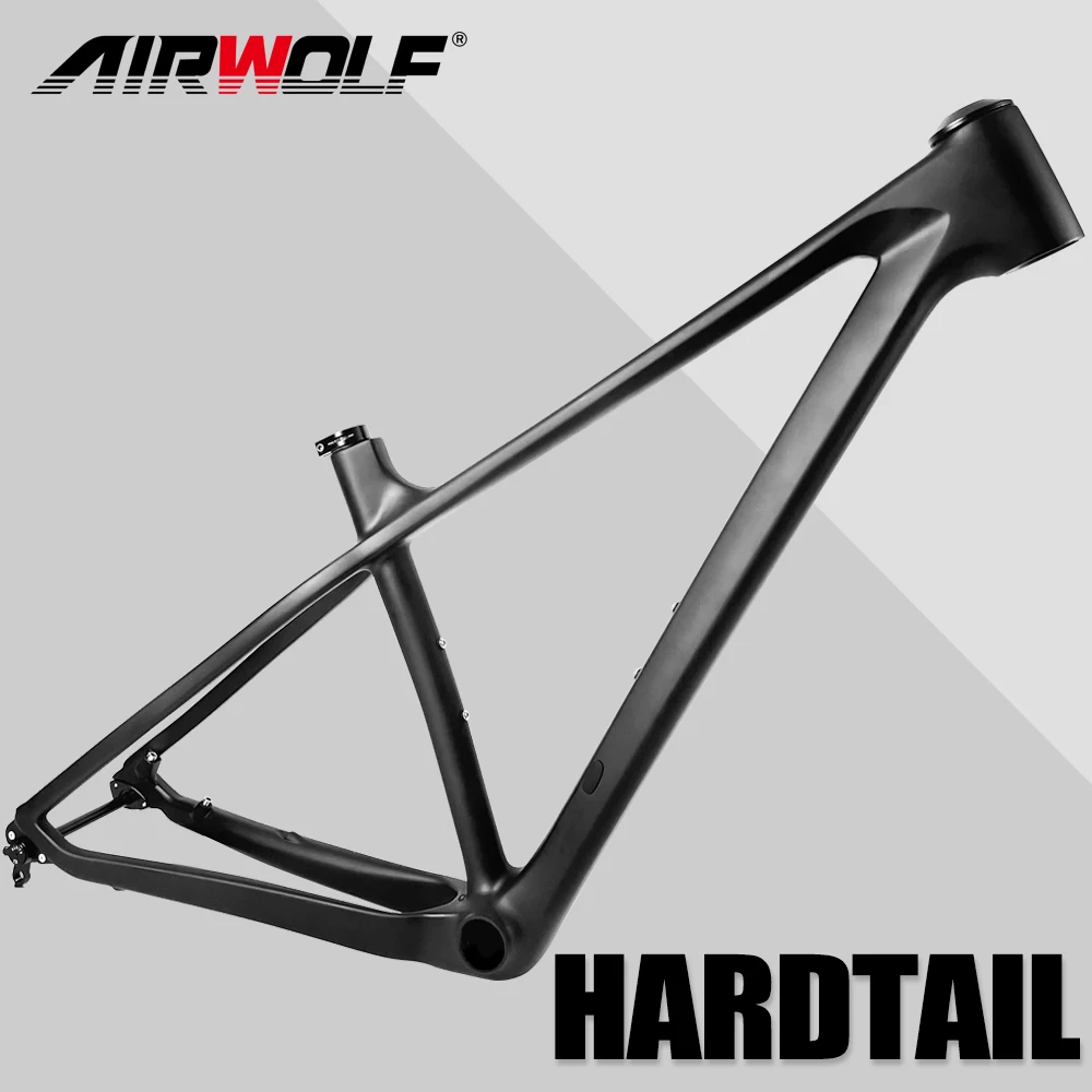 Airwolf 29ER Carbon MTB Frame BB92 Max 2.4inch Carbon Mountain Bike Frame 142*12/135*9 Exchange Mountain Bicycle Frame