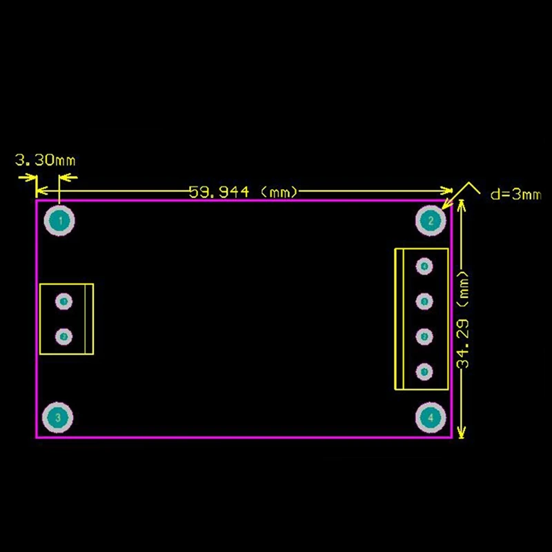 Trigger Cyclus Timing Vertraging Schakelaar Circuit Module Pcb Module 12 24V Printplaat Module