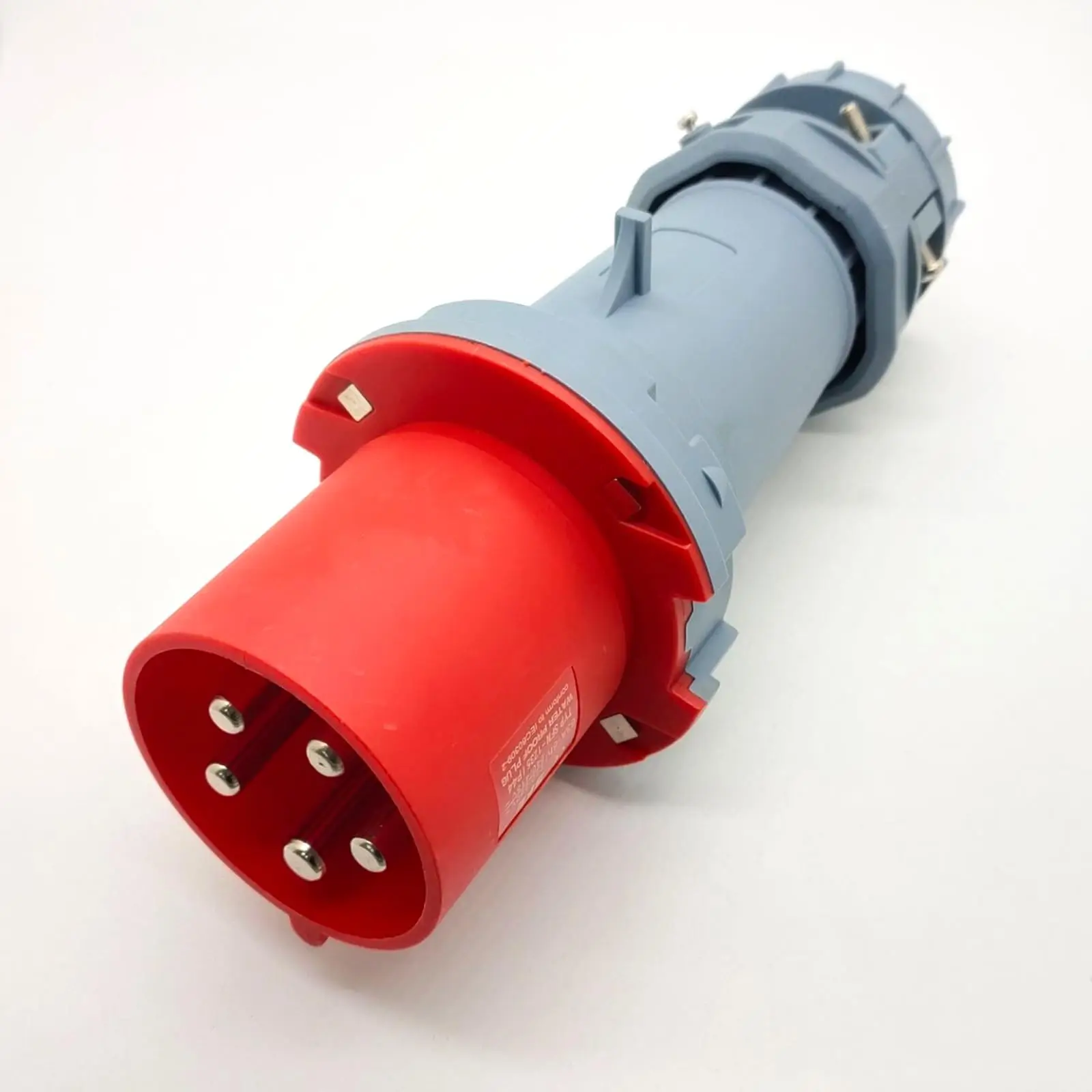 IEC60309 Waterproof Industrial CEE Connector Plug 5Pin 63A 400V 3P+E+N IP44