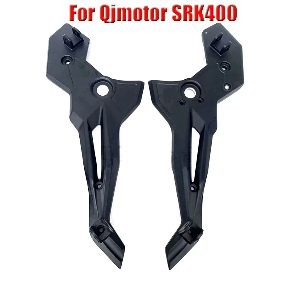 For Qjmotor SRK400 BJ300GS-A Foot Rest Bracket Motorcycle Left OR Right Pedal Brackets Pedals Support