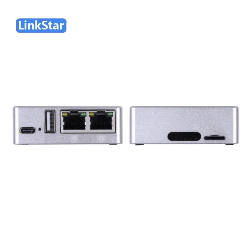 Seeed LinkStar-H28K-0208, 2GB RAM & 8GB eMMC, Quad-core, PCIE/RGMII Gigabit Port, Travel Router