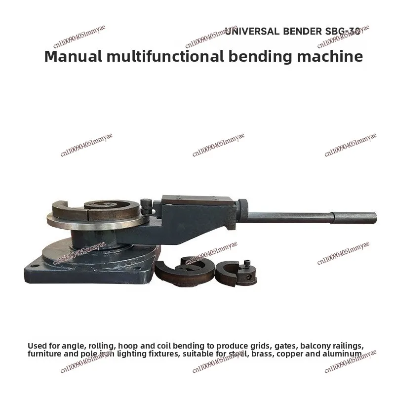 Industrial Multifunctional Bending Machine SBG-30 Spiral Universal Pipe Bending Machine, Mesh Grille Processing Steel Copper