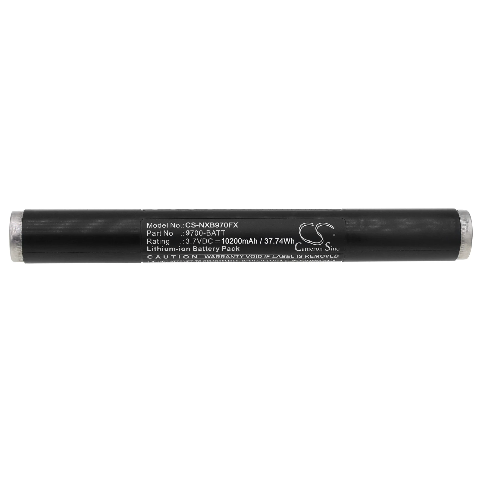 CS 7800mAh/10200mAh Li-ion 3.7V 37.74Wh Battery for Nightstick 9700 9744 9746 9700-BATT Flashlight