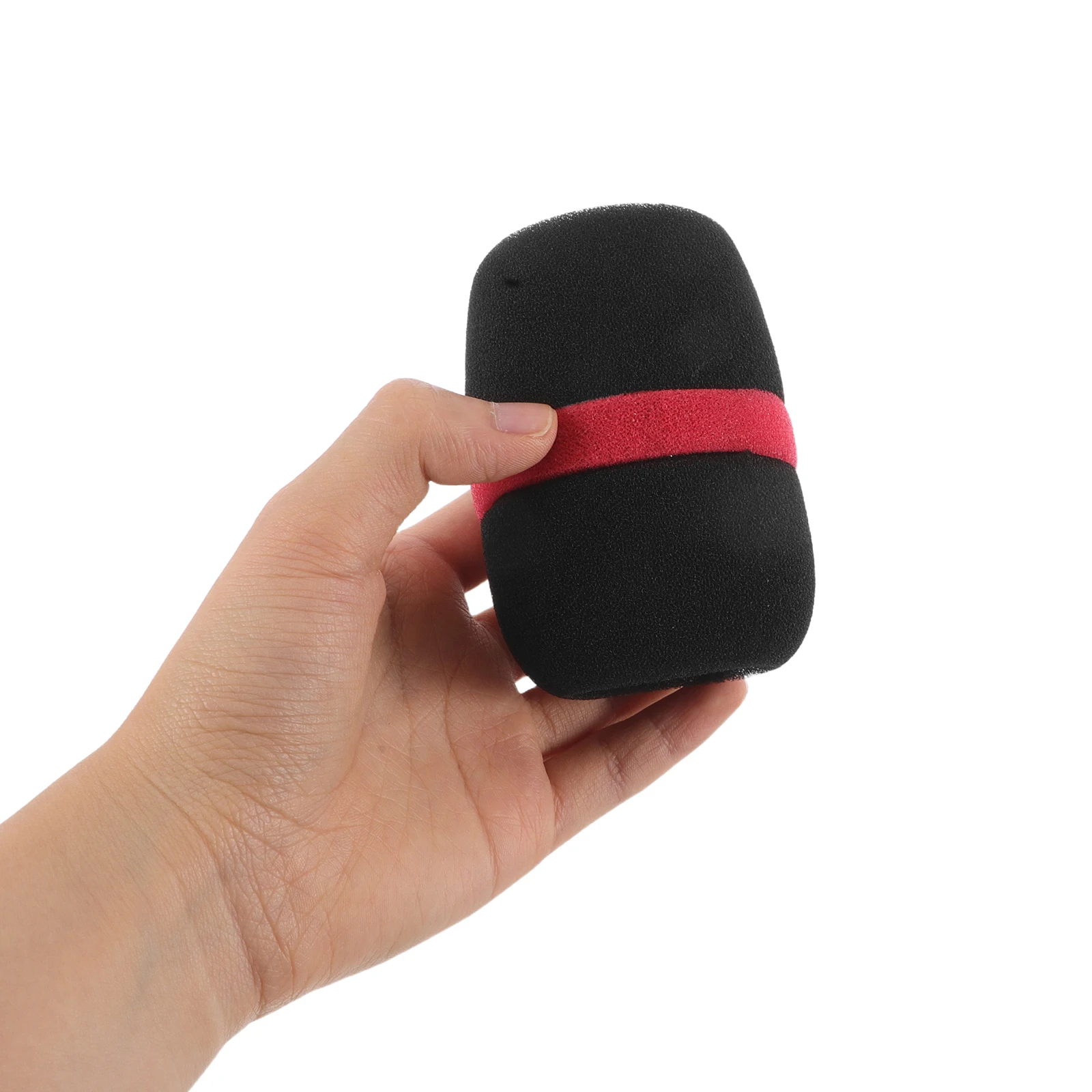 

12Pcs Microphone Sponge Covers Bright Color Noise Reduction Windproof Mic Sleeves for Karaoke Stage Performances Reusable