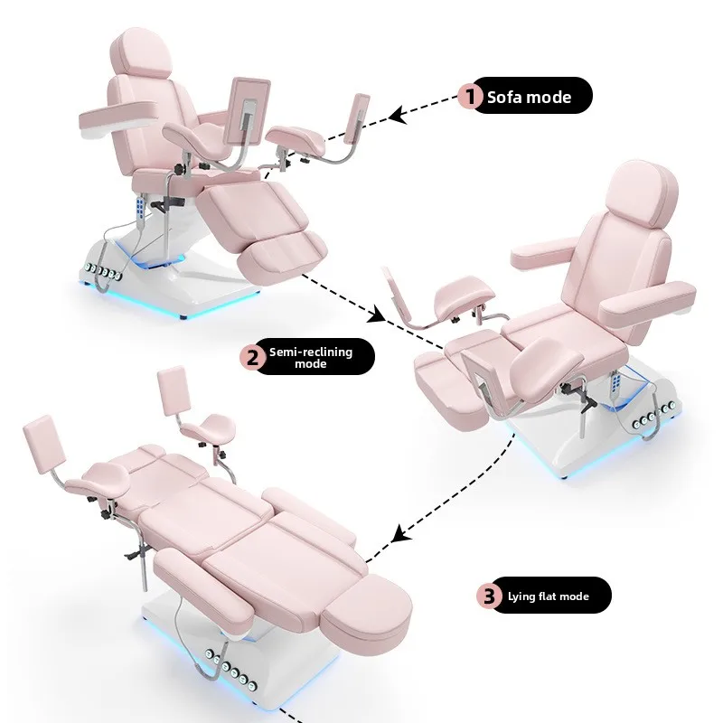 New Gynecological Private Examination Bed Electric Beauty Bed Beauty Salon Special Lifting Bed Tattoo  Micro-adjustment Opera