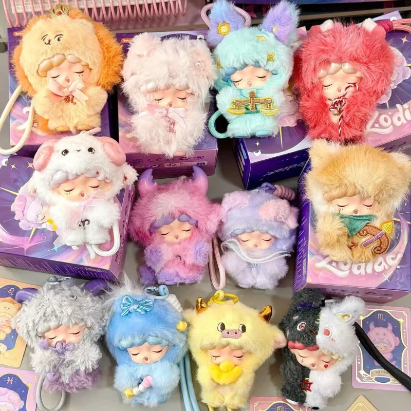 

YUMO Zodiac Series Blind Box Anime Figure Mystery Box Kawai Surprise Bag Pendant Collect Desktop Doll Trendy Toys Birthday Gifts