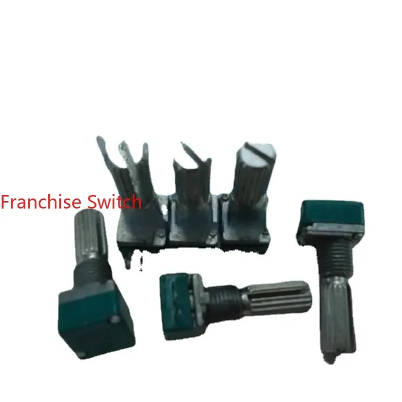 

10PCS Precision Sealed Volume Adjusting Potentiometer R097 Single A100K 20MM Floral Axis.