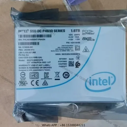 1.6T SSD 国際 P4610 U2 SSD NVME プロトコル u.2 インターフェイス 1.6t 分解