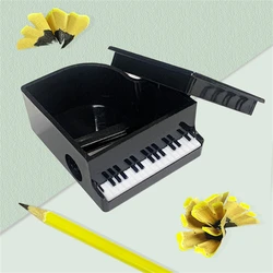 Portable Piano Shaped Pencil Sharpener for Classroom School Adults Office Wood Sketch Pencils Pencil Cutter Students Gift