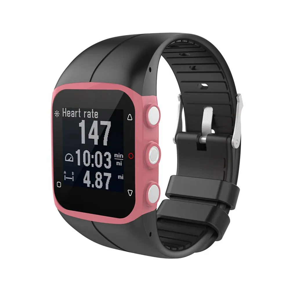 Dây Silicon Cho Cực M400 Dây Đeo Tay Chống Thấm Nước Đồng Hồ Thông Minh Smartwatch Mềm Ban Nhạc Thoáng Khí Thay Thế Cực M430 Phụ Kiện