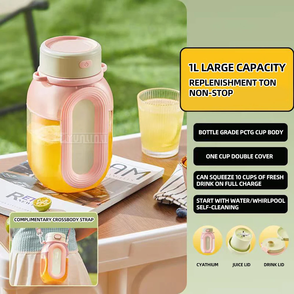 Spremiagrumi portatile multifunzionale da 100ml tazza per frullatore per succhi domestici frullatore senza fili