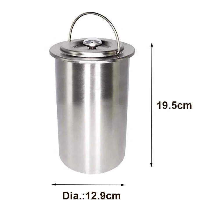 Cooking Bacon Meat Boiler Pot Pressure Cooker Tools Stainless Steel Ham Press Maker  with Thermometer for Making Healthy Meat view 6