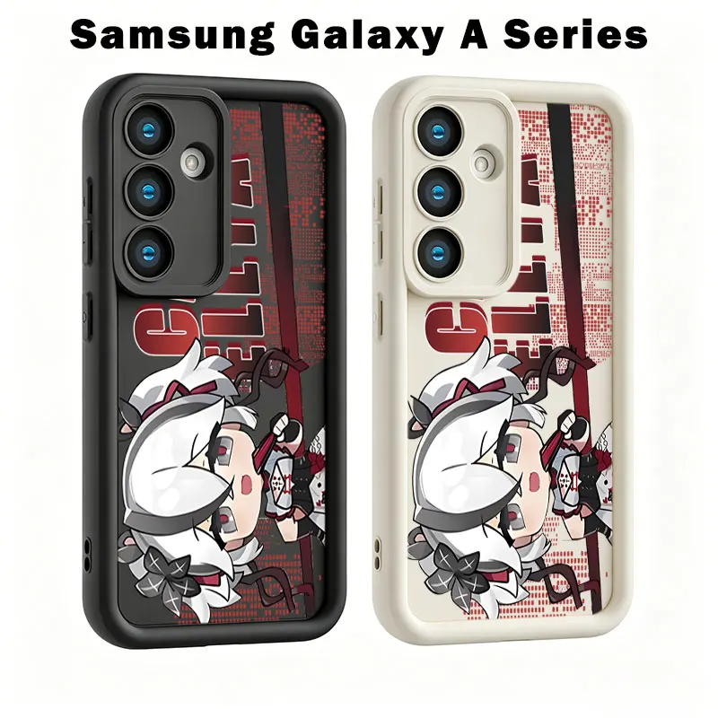 Wuthering Waves Camellya Case For Samsung A73 A57 A56 A55 A54 A53 A52 A36 A35 A34 A33 A32 A26 A25 A24 A17 A16 A15 A14 A07