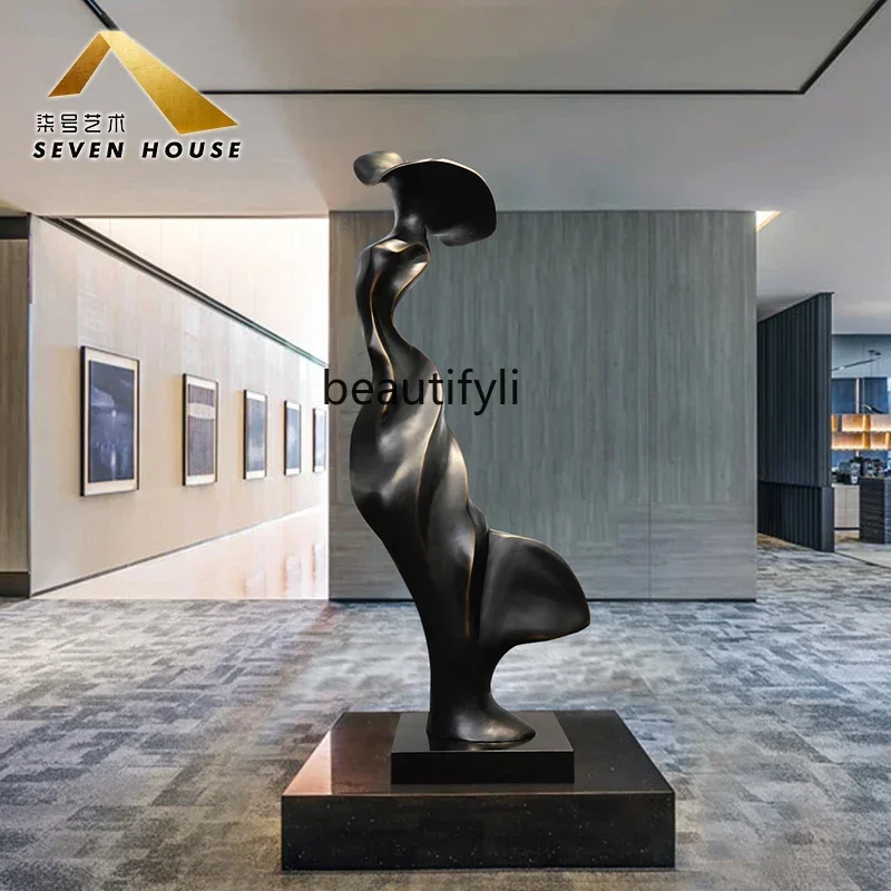 

Cy56 NEW Large floor-to-ceiling ornaments Sales office Abstract sculpture Art negotiation area Corridor entrance decoration