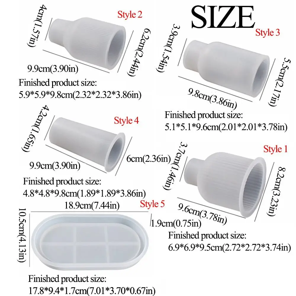 Nordic diy vaso molde de silicone 3d criativo moldes de fundição fácil de usar bandeja de silicone macio molde plantador de flores