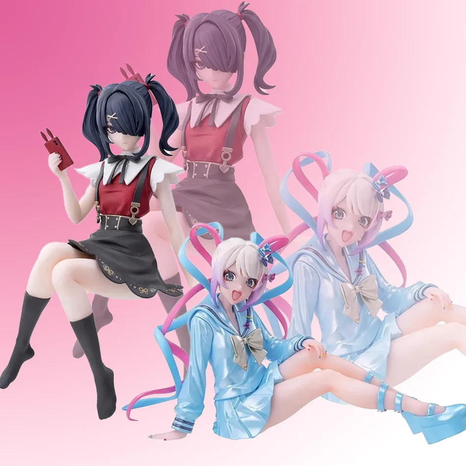 Chokonose Figura, PVC Anime Modelo Toy, Luminoso Ornamento Presente, NEEDY GIRL OVERDOSE, En stock