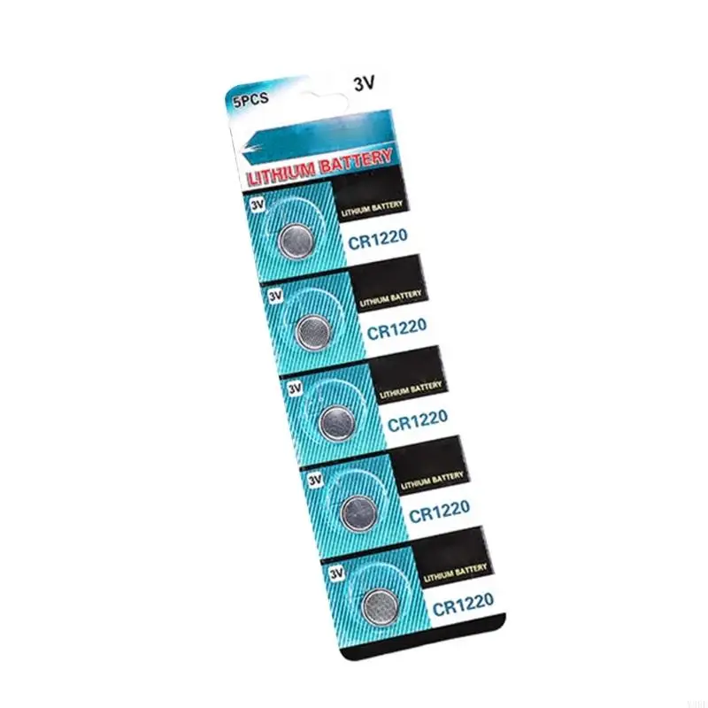 2025 NOWOŚĆ 5PCS/10PCS 3V BUTUCZNIK BAZTUJĄCEGO CR1220 CR1220 dla małych urządzeń elektronicznych