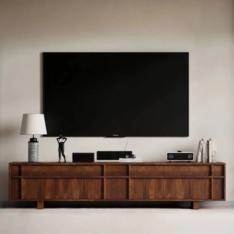 Natural Unique Tv Cabinet Decoration Storage Livingroom Entertainment Tv Cabinet Apartments Dresser Muebles Para Hogar Furniture
