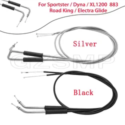 Motorcycle Accessorie Throttle Cable for Harley Sportster XL1200 883 Dyna Road King Electra Glide