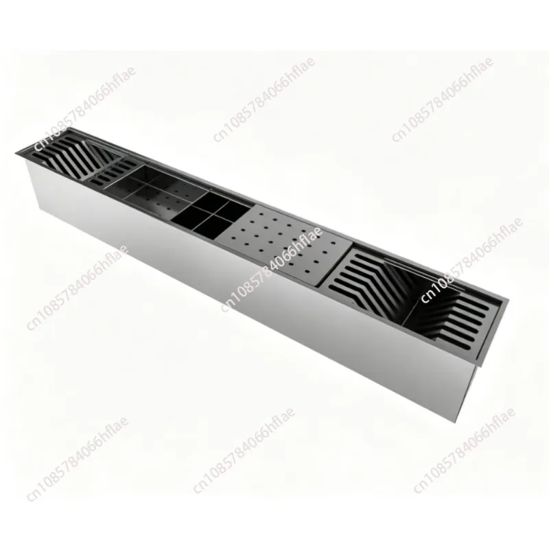 Nano Coated One-Piece Kitchen Sink, Compact Space-Saving Wash Basin with Integrated Drainboard for Small Kitchens