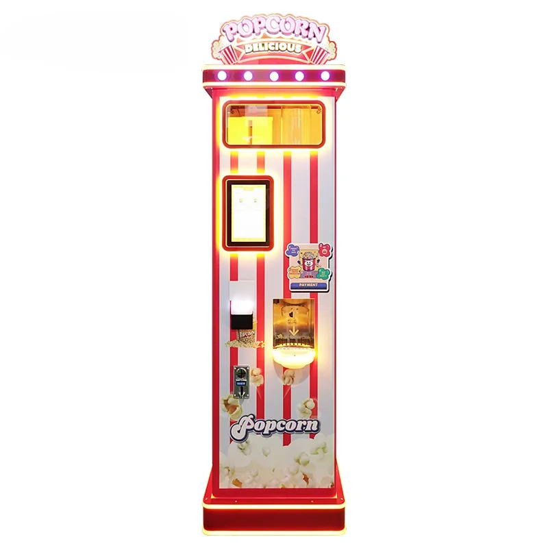 new best price fully automatic popcorn vending machine