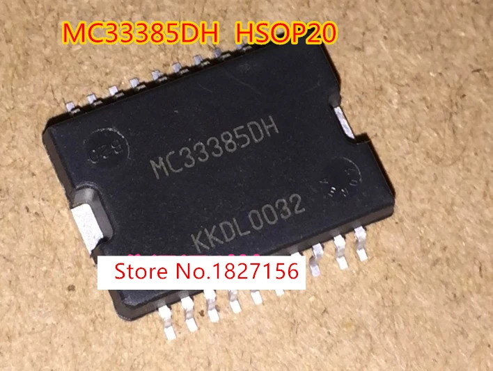 5PCS MC33385DH 3385 MC33385 SWITCH QUAD L-SIDE 20-HSOP  Automotive Quad Low Side Driver IC NEW