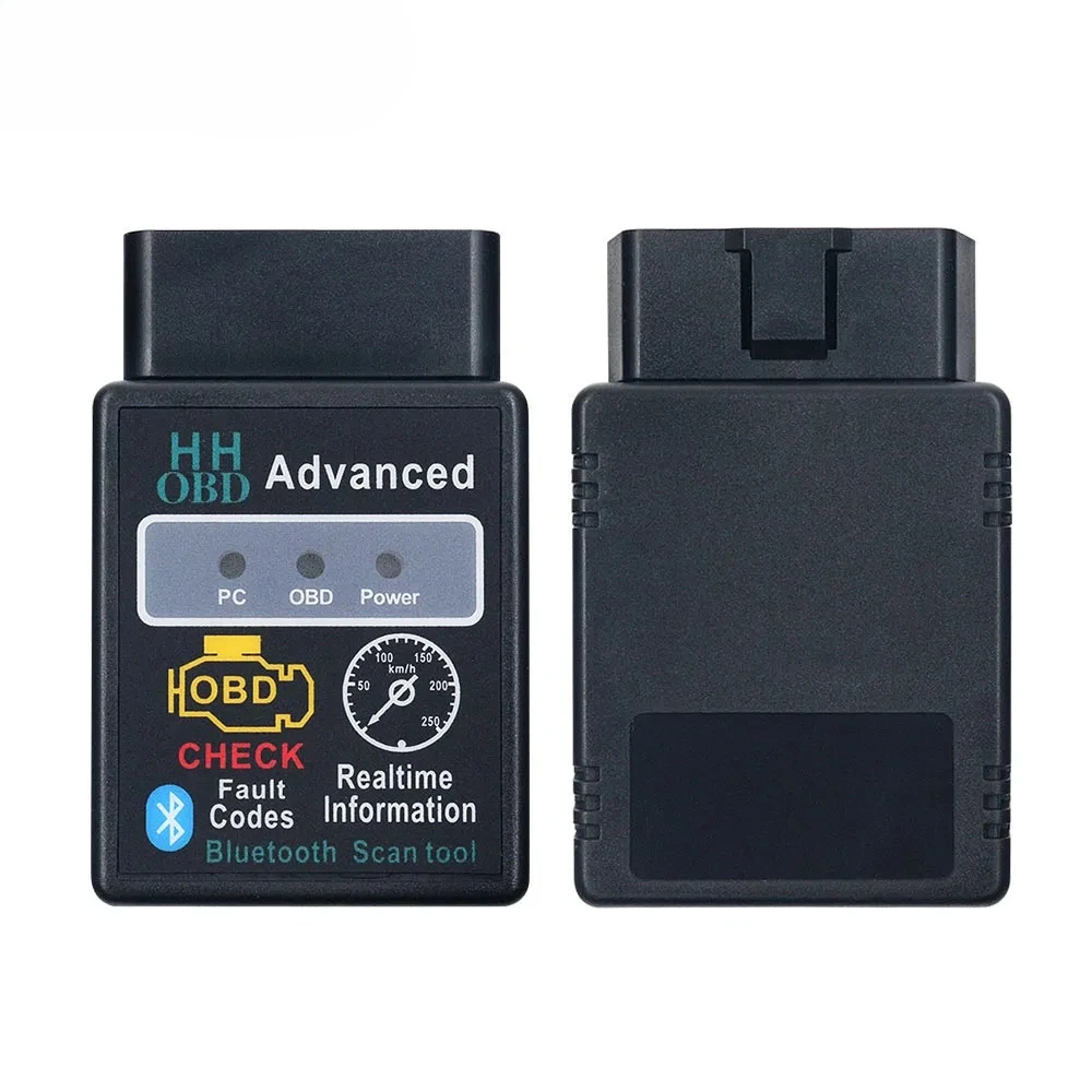 Escáner de diagnóstico de vehículos v1.5 HH OBD ELM327 Lector de códigos Bluetooth Detector de fallos Control de motor de autobús con múltiples protocolos