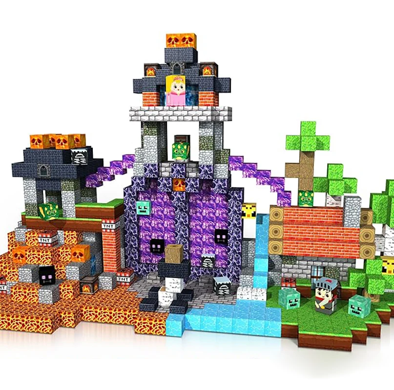 

1 шт. случайный набор маленьких многоцветных магнитных строительных игрушек из 100 предметов. Эти очень развивающие игрушки, которые повышают концентрати