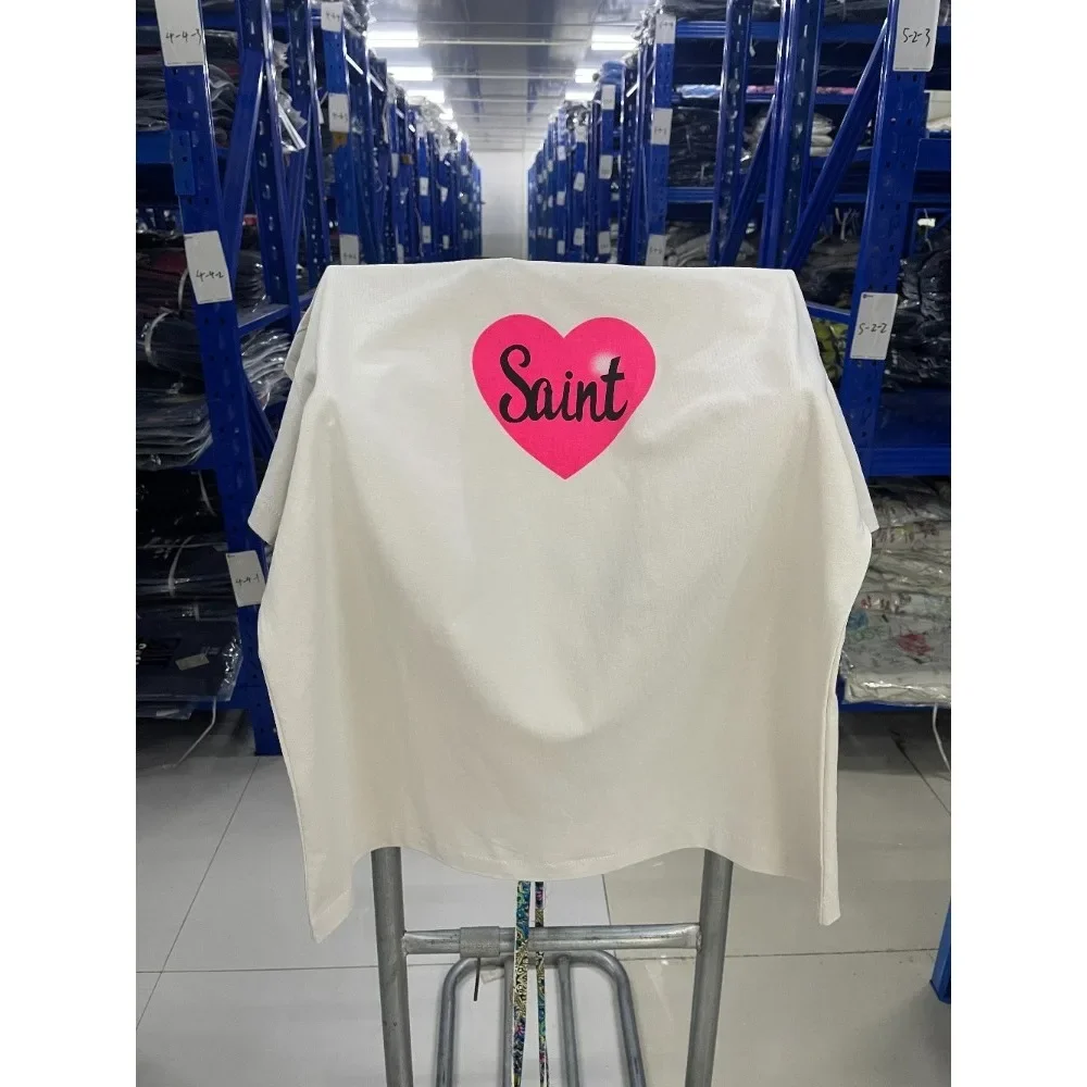 

SSSAINT LOUIS модная хлопковая футболка для мужчин и женщин 1:1, футболка высокого качества, футболки