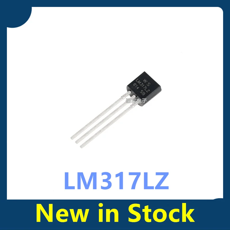 20PCS LM317, LM317L, LM317LZ, TO-92, low dropout, three-terminal voltage regulator