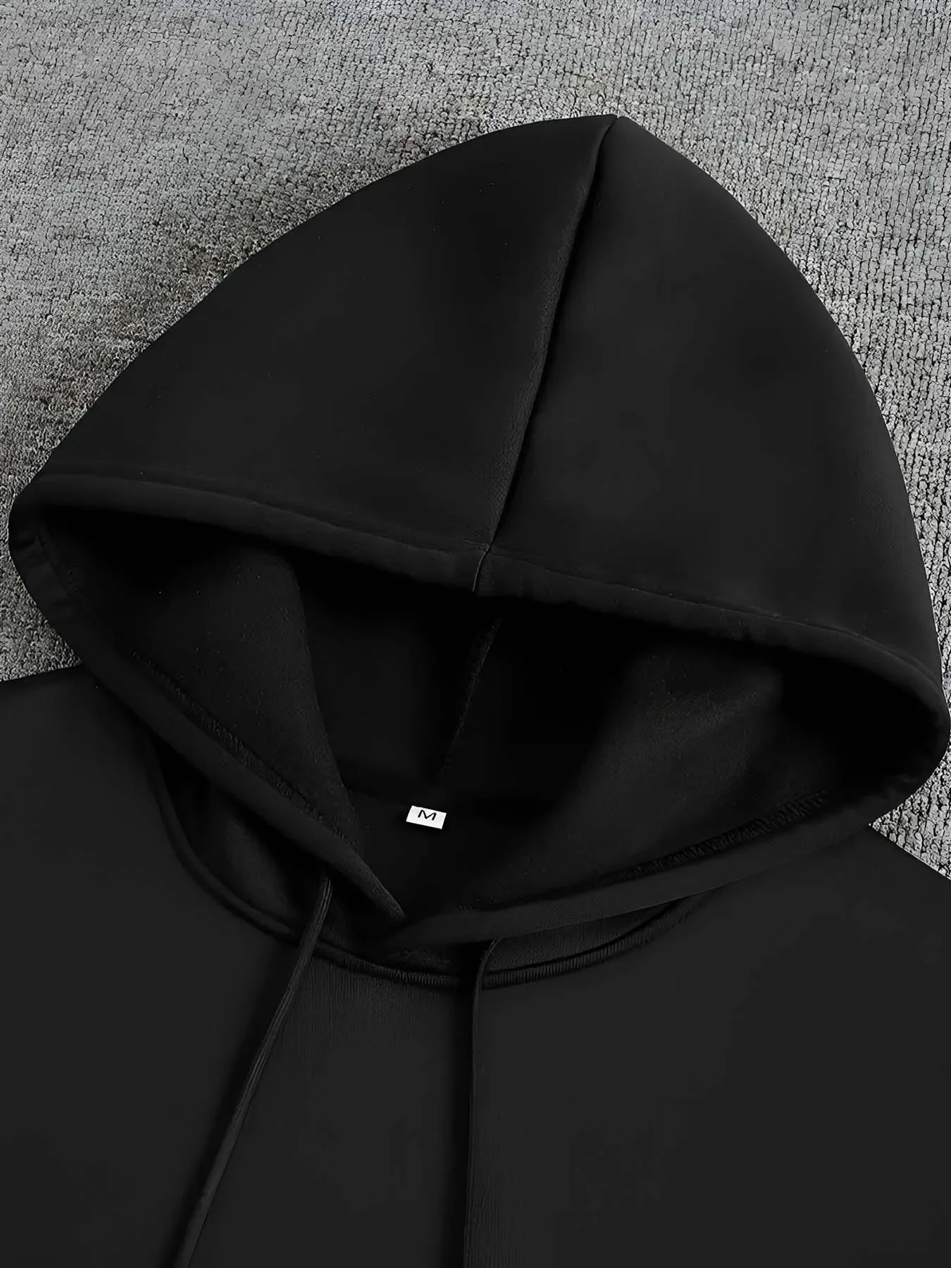 هوديي للربيع والخريف والشتاء للجنسين مع طباعة نحت الملاك، نمط محايد، لافتة للنظر للغاية