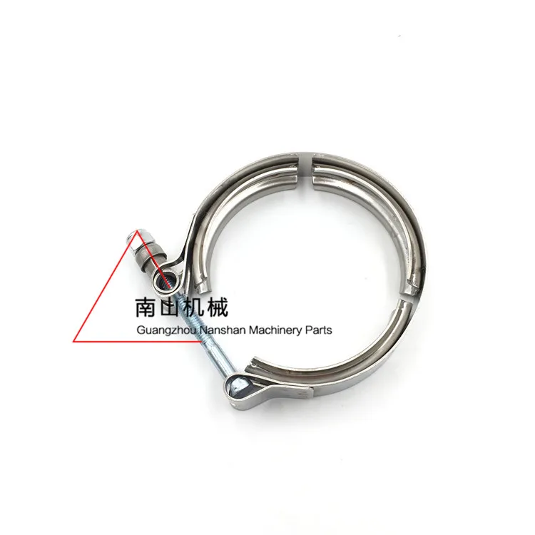 

Supercharger Clamp Muffler Clip Exhaust Pipe Clamp Pipe Excavator For R215/225-7