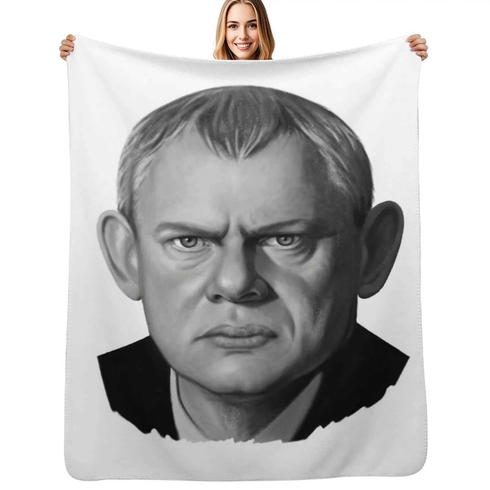 

Doc Martin Throw Blanket Furry Luxury Thicken Cute Luxury Designer Blankets