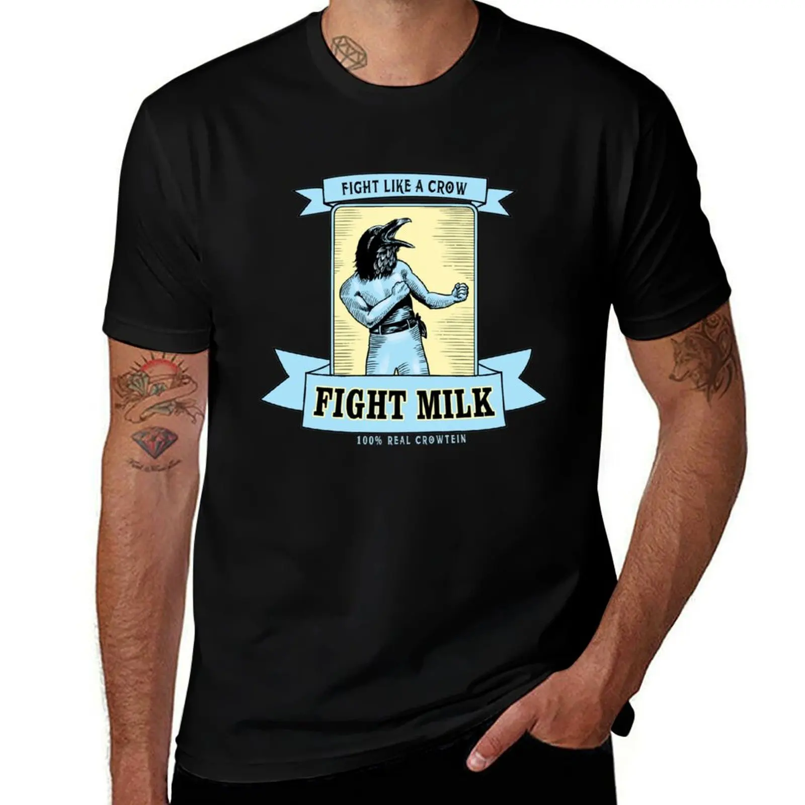 Fight Milk T-Shirt t shirts designer T-Shirt